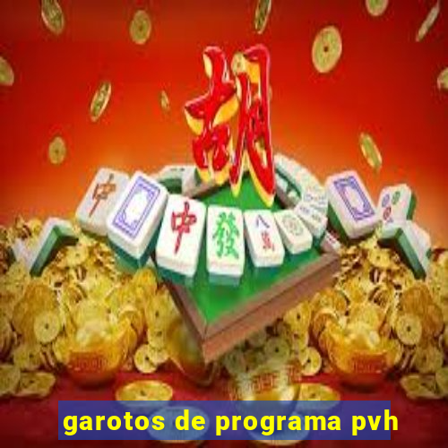 garotos de programa pvh